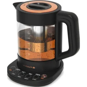 electric kettle with infuser