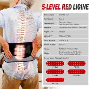 red light therapy pain