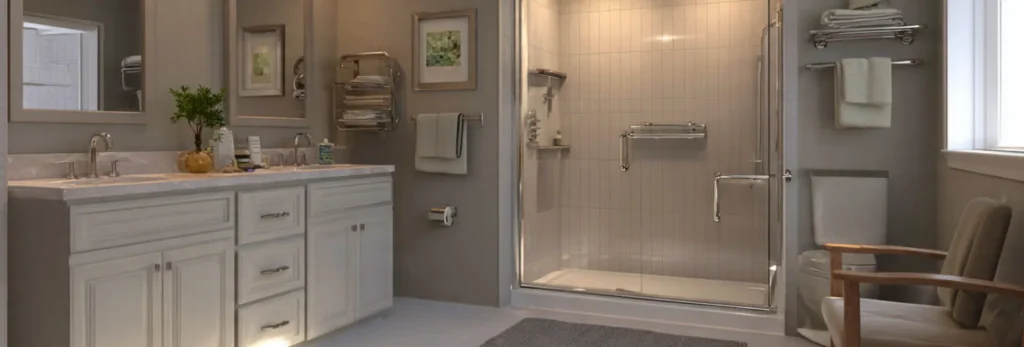 bathroom into a safe and comfortable space
