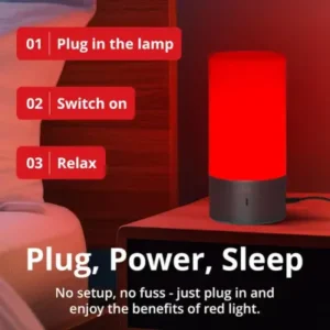 red light for sleep