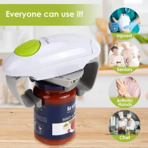Best Electric Can Opener for Seniors Automatic & Hands-Free best jar opener