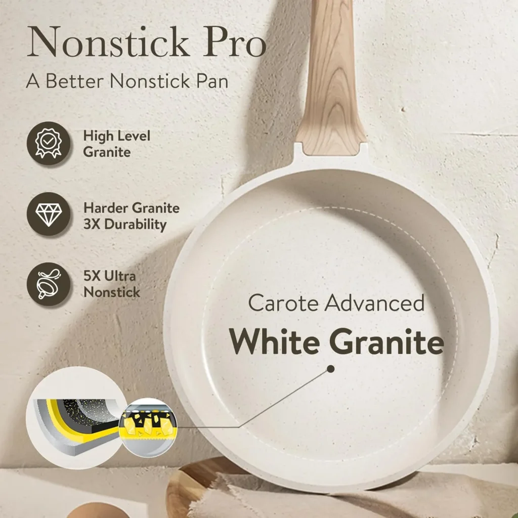 Best Nonstick Cookware Set for Seniors – Lightweight & Easy Kitchen Cooking