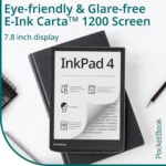 PocketBook InkPad 4 E-Reader – Best E-Book Reader for Seniors pocketbook e-reader